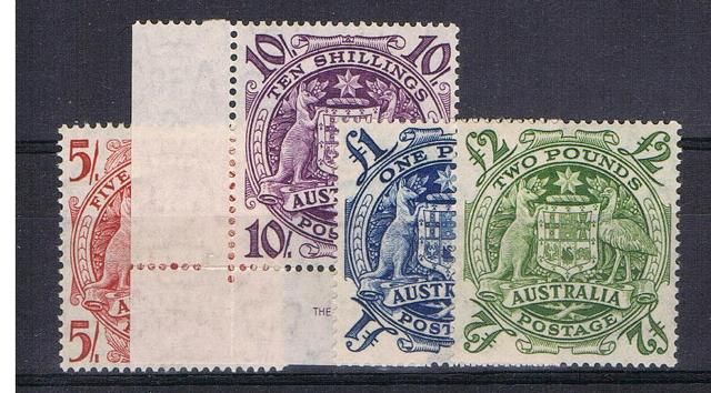 Image of Australia SG 224a/d UMM British Commonwealth Stamp